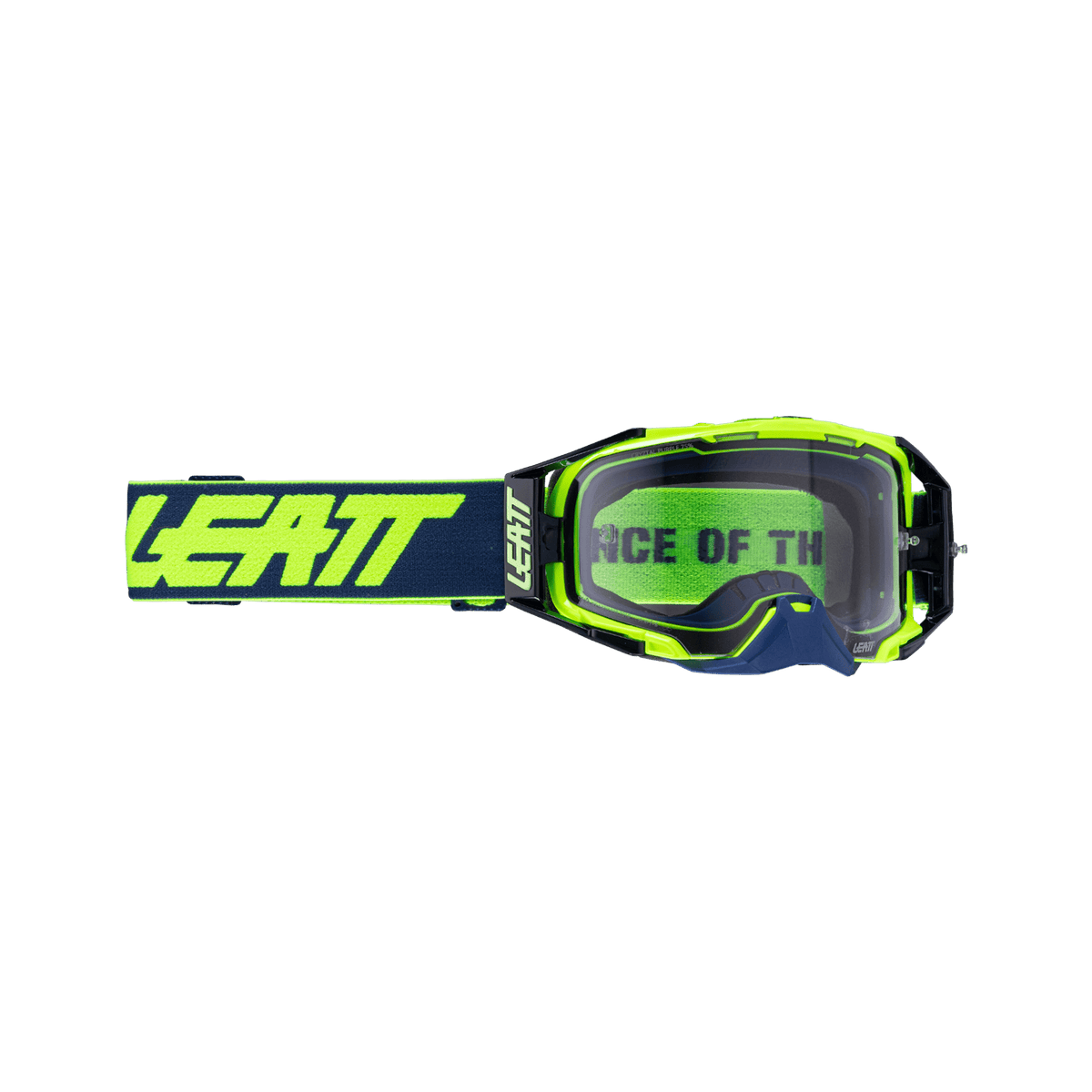 Leatt Velocity 6.5 Cryztal Goggles - Lime with Purple 75% lens