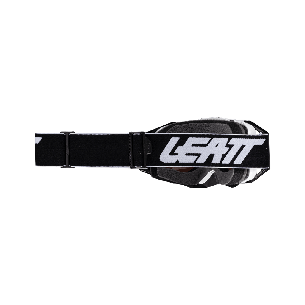Leatt Velocity 6.5 Cryztal Goggles - White, rear view showing face foam
