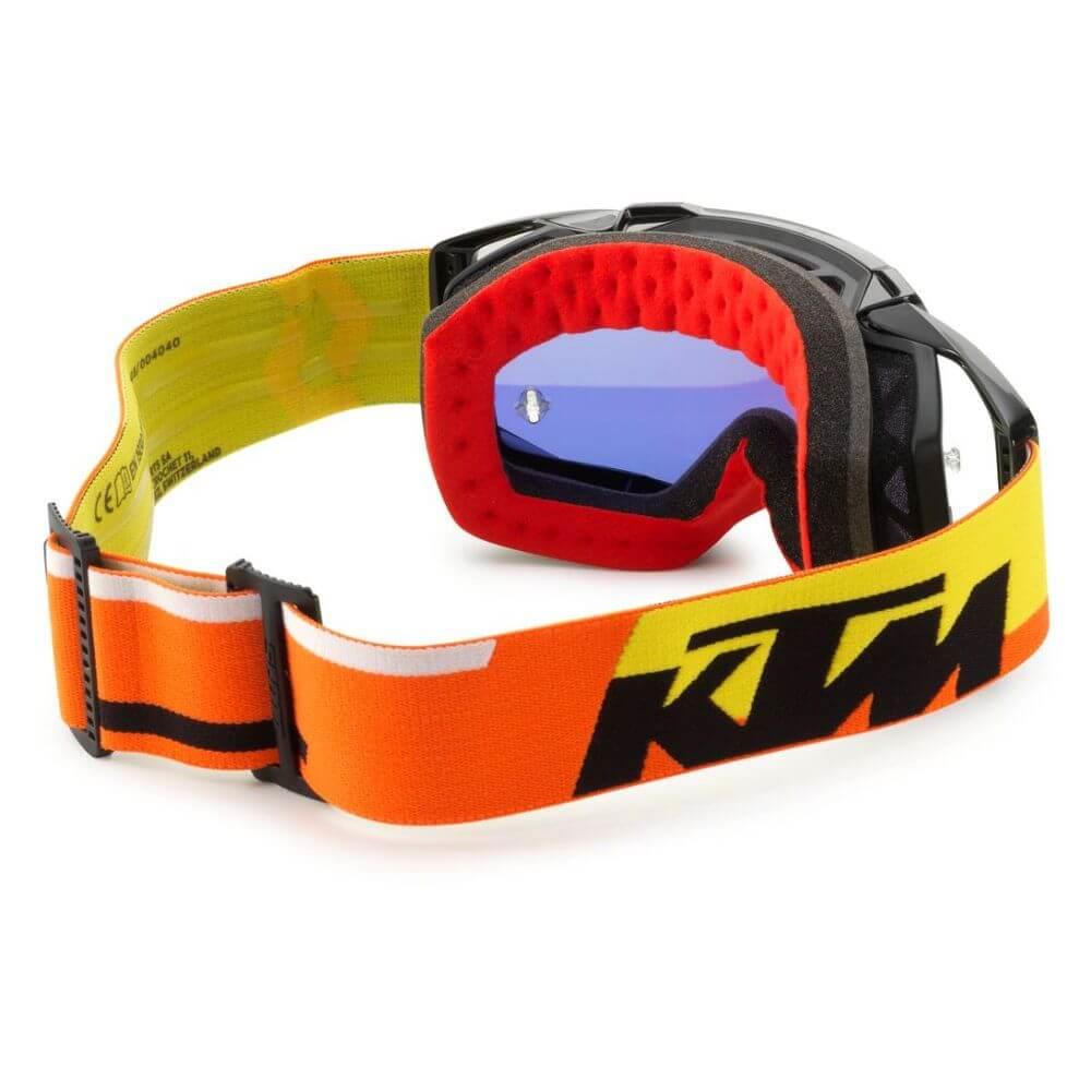 Scott Prospect KTM Goggles - Yellow/Orange, rear view